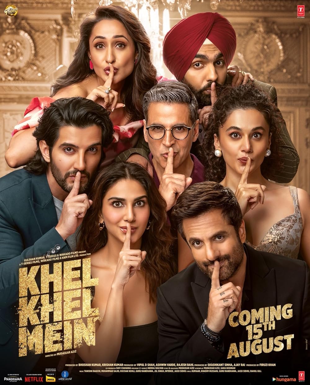 Khel Khel Mein (2024) 720p HDRip Full Hindi Movie NF ESubs [1.2GB]