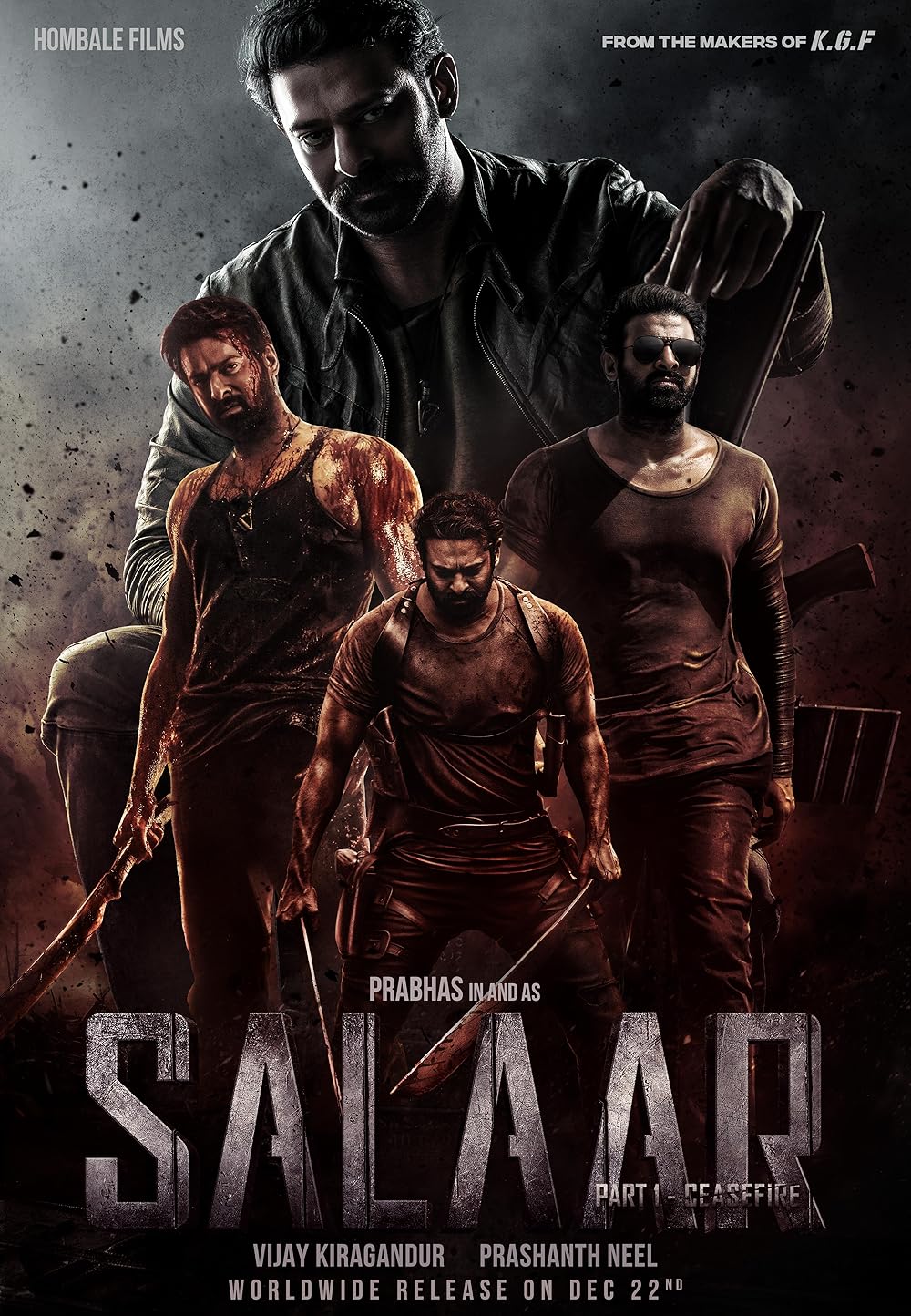 Salaar (2023) 720p HDRip ORG Hindi Dubbed Movie DSNP ESubs [1.7GB]