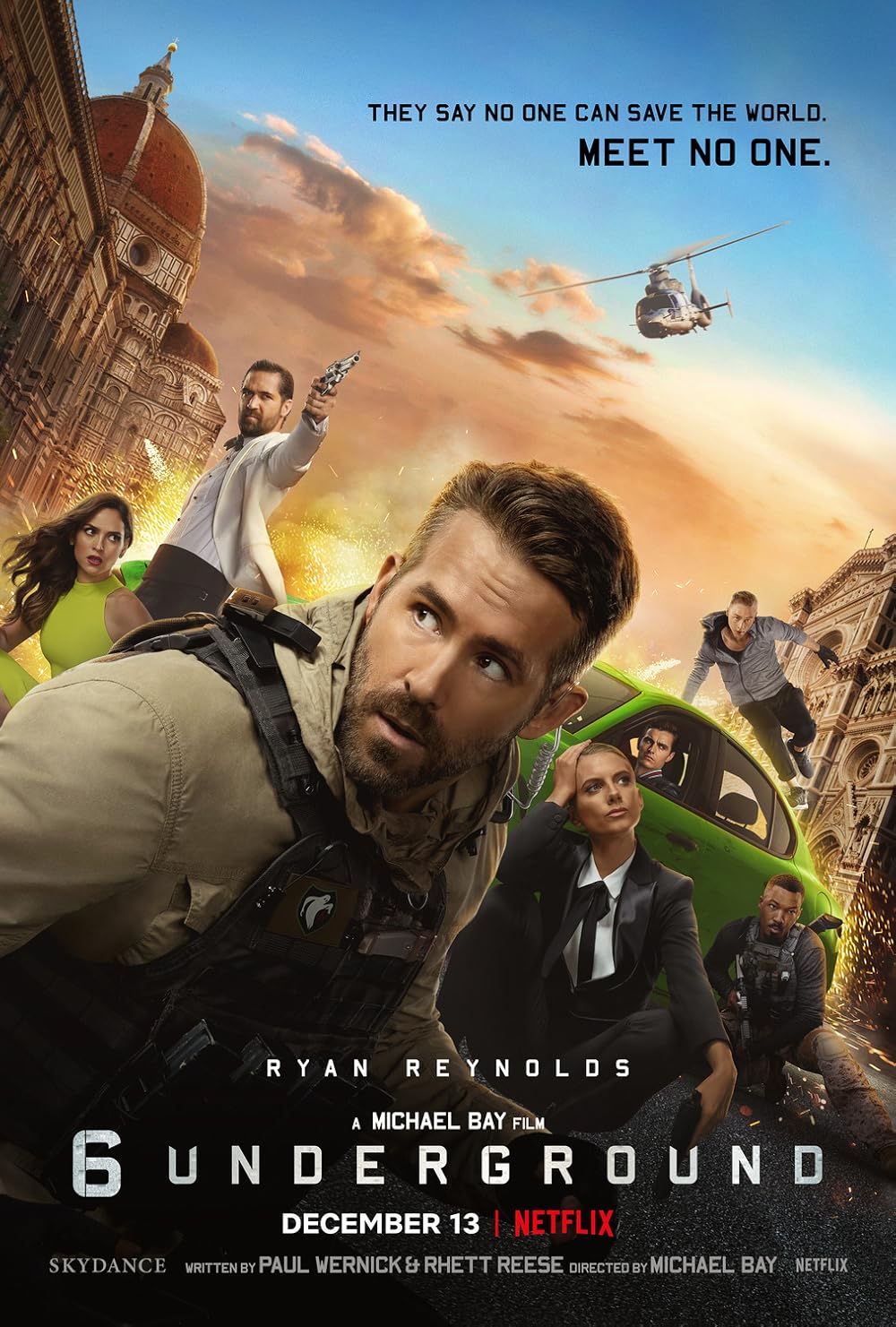6 Underground (2019) 720p BluRay Hindi Dual Audio Movie ESubs [1.2GB]
