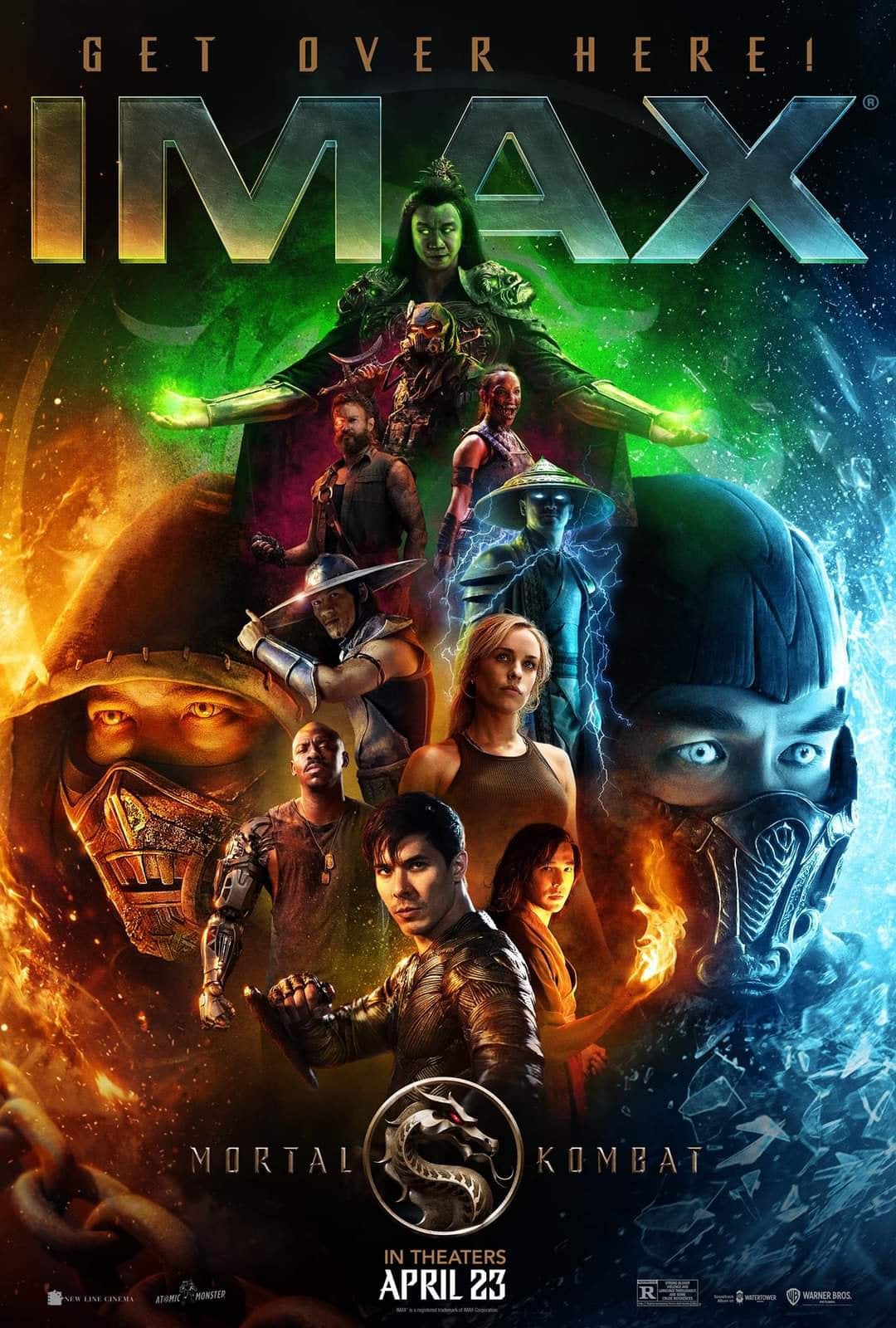 Mortal Kombat (2021) 720p HDRip Hindi Dual Audio Movie ESubs [1GB]