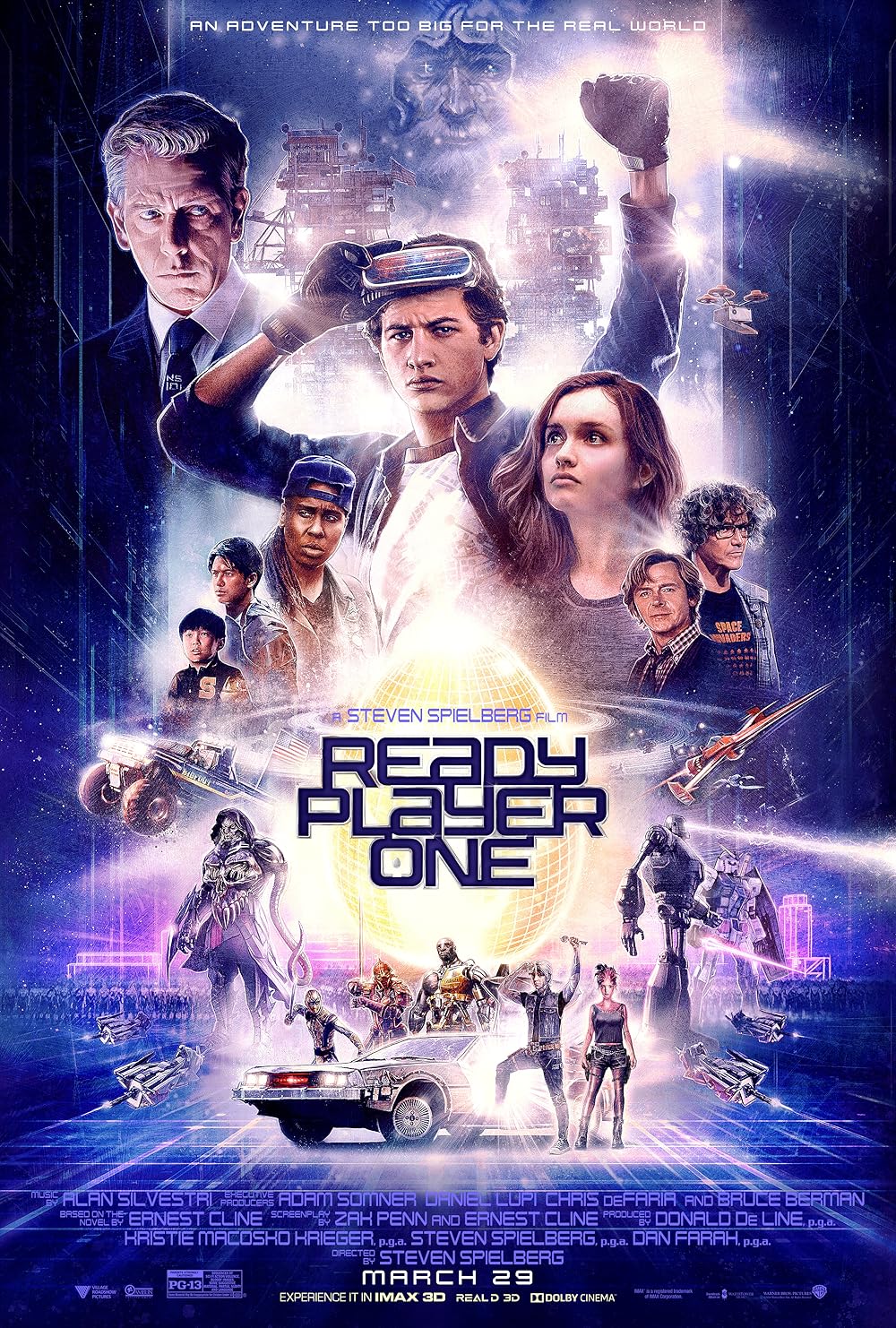 Ready Player One (2018) 720p BluRay Hindi Dual Audio Movie ESubs [1.3GB]